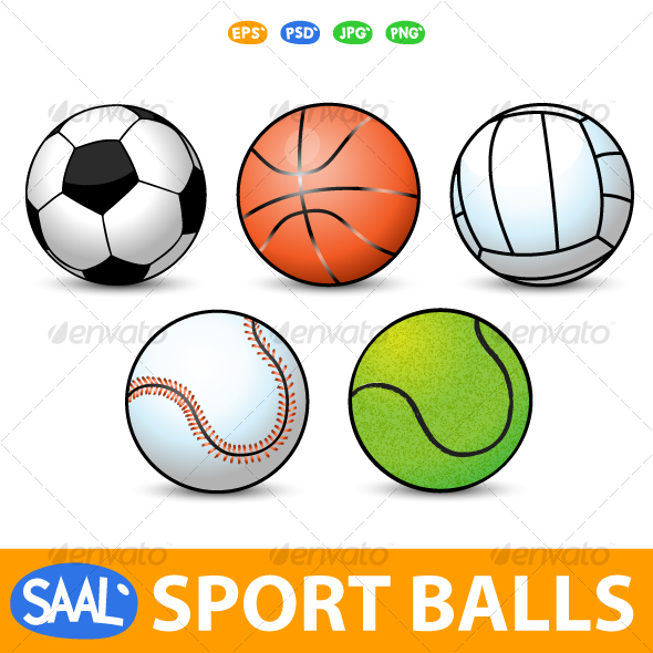 Sports Volleyball Basketball Football Baseball Soccer Ball