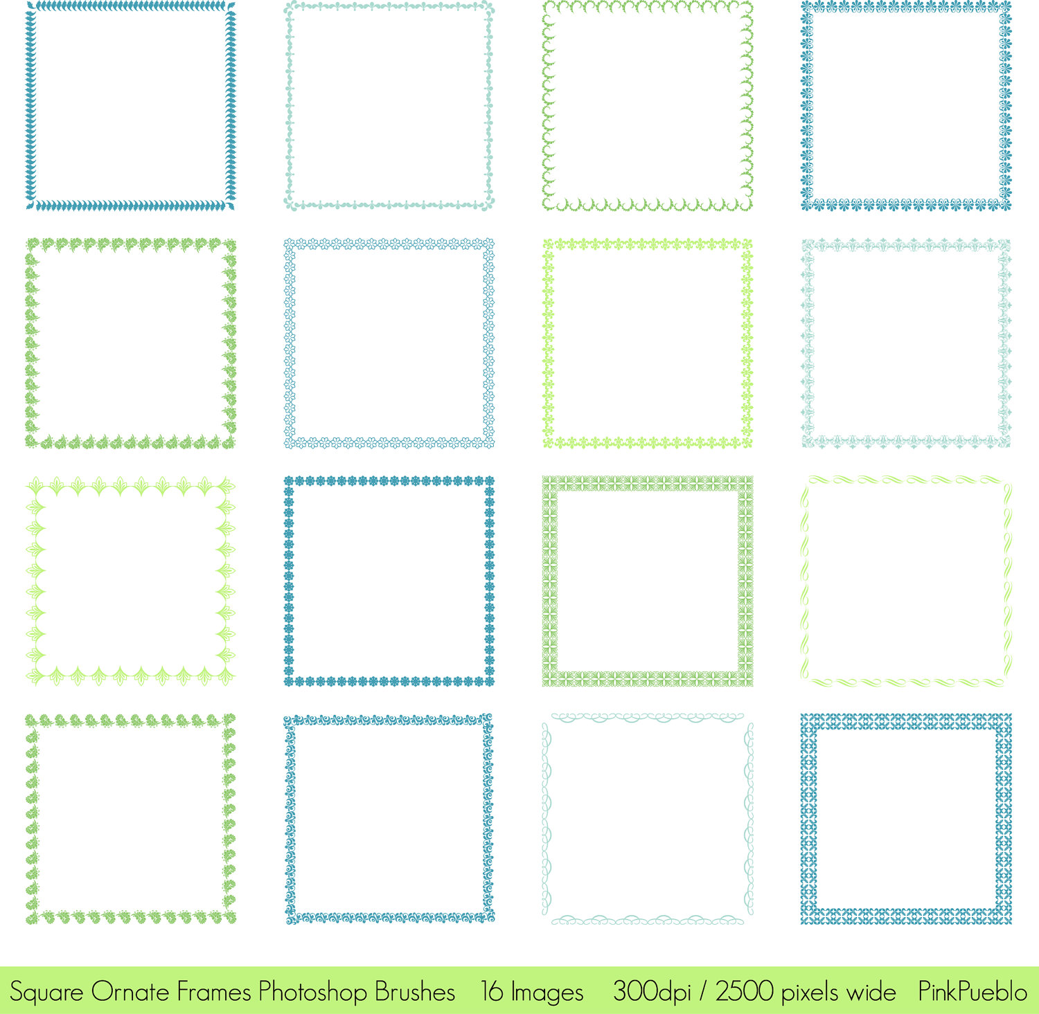 Square Frame Photoshop Brushes Square Frame Photoshop Brushes