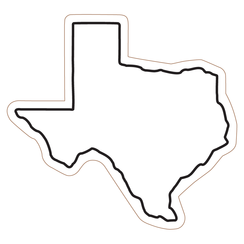Texas State Outline Clip Art Texas State Outline Clip Art