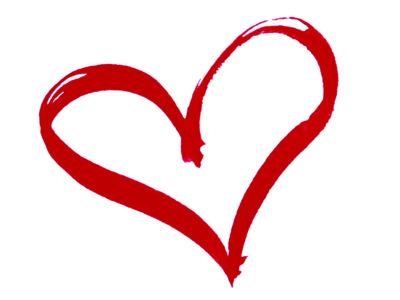 Vector Heart Outline Clip Art