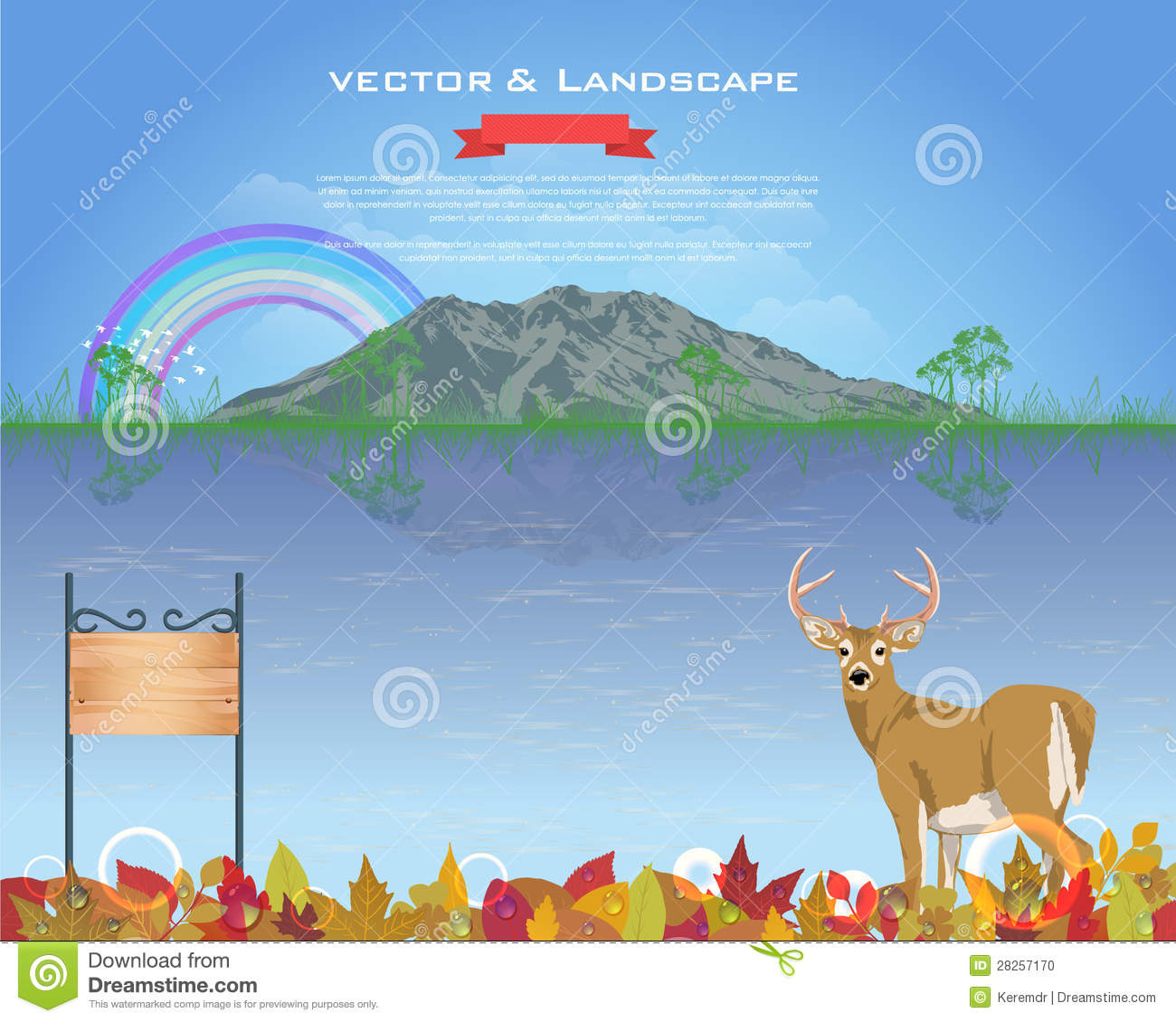 Vector Landscapes Autumn
