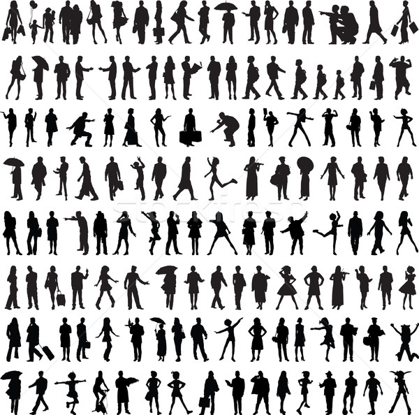 Vector People Silhouettes