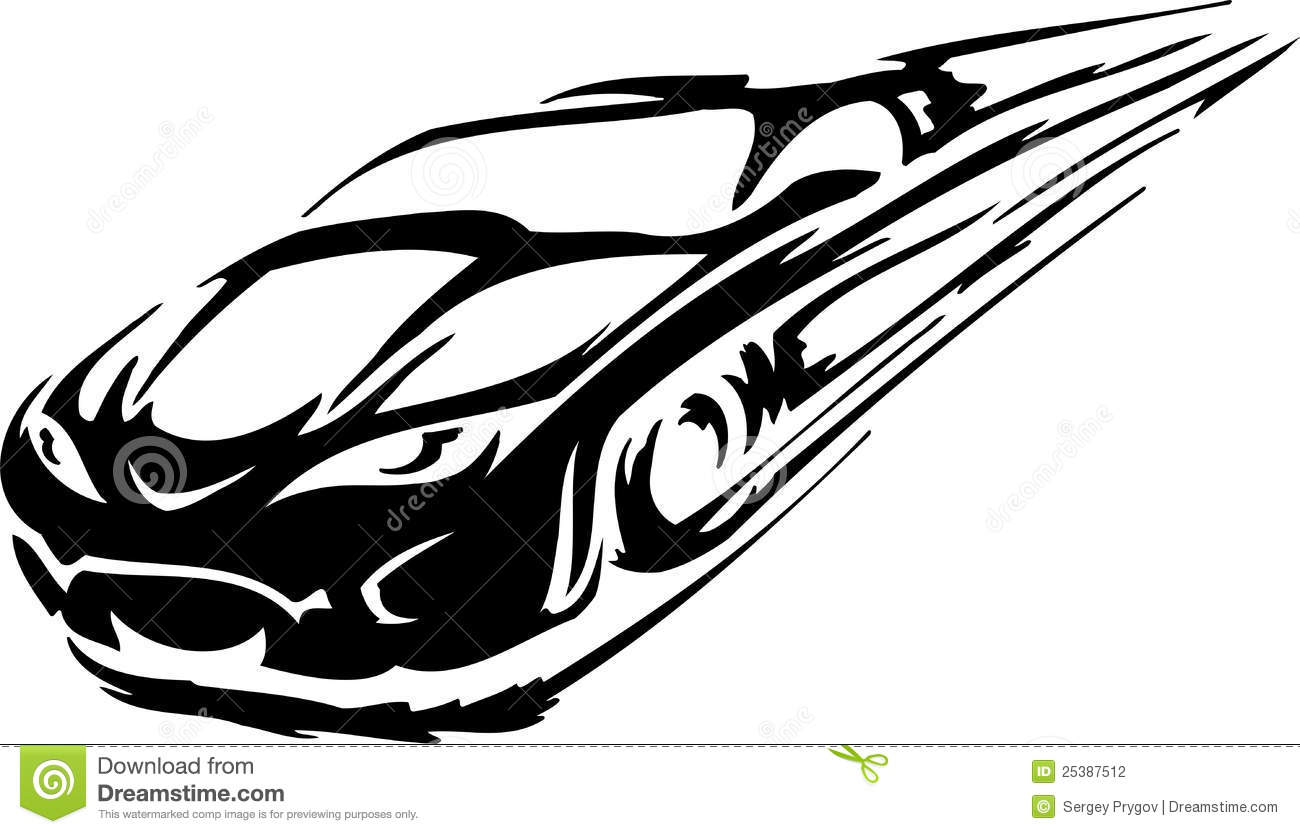 Vector Race Car Illustrations