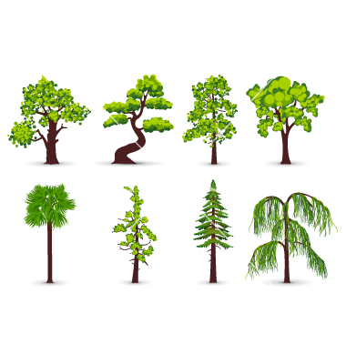 Vector Tree Icons