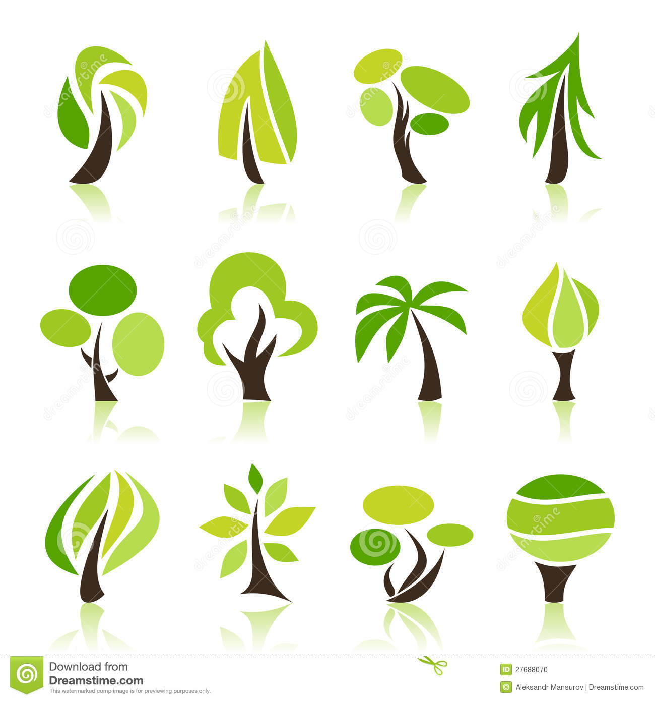 Vector Tree Icons