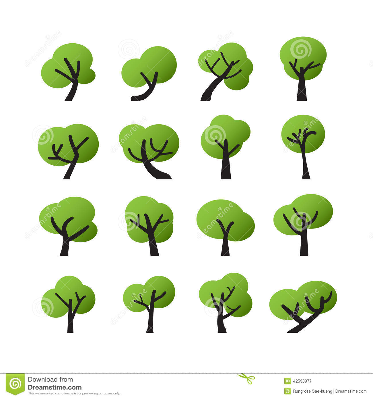 Vector Tree Icons