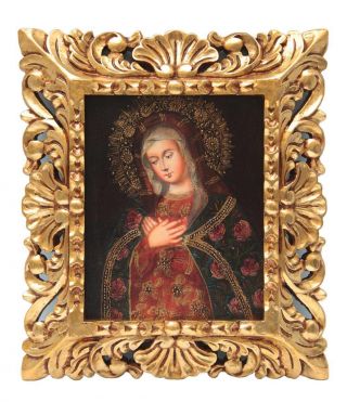 Virgin Mary Oil Painting