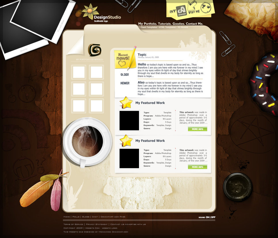 Website Design Templates PSD Free Download Website Design Templates PSD Free Download