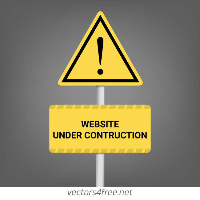 Website Under Construction Sign