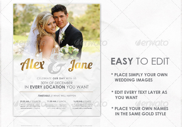 Wedding Flyer Template