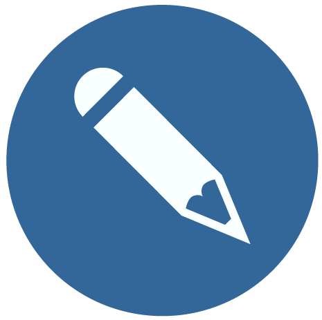 White Pencil Icon