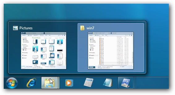 Windows 7 Taskbar