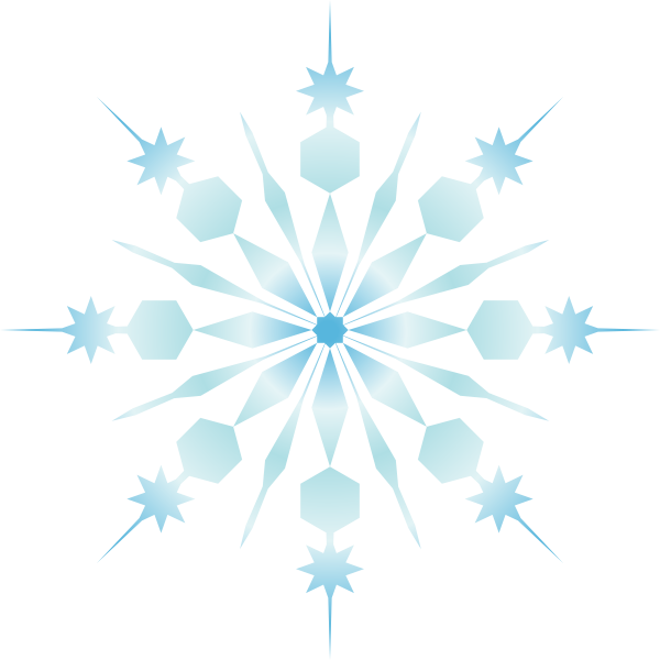 Winter Snowflakes Clip Art Free