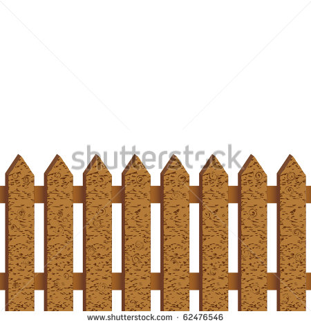 Wooden Fence Vector