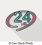 24 Hour Clip Art 24 Hour Clip Art