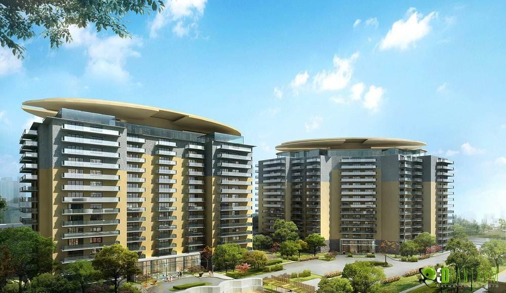 3D Commercial Building Design 3D Commercial Building Design