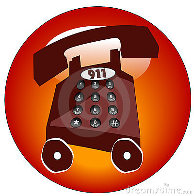 911 Emergency Phone Icon 911 Emergency Phone Icon