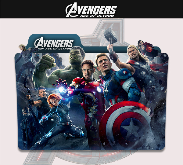 6 Avengers Folder Icon Images