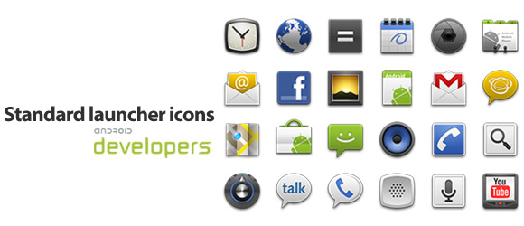 Android Standard Icons