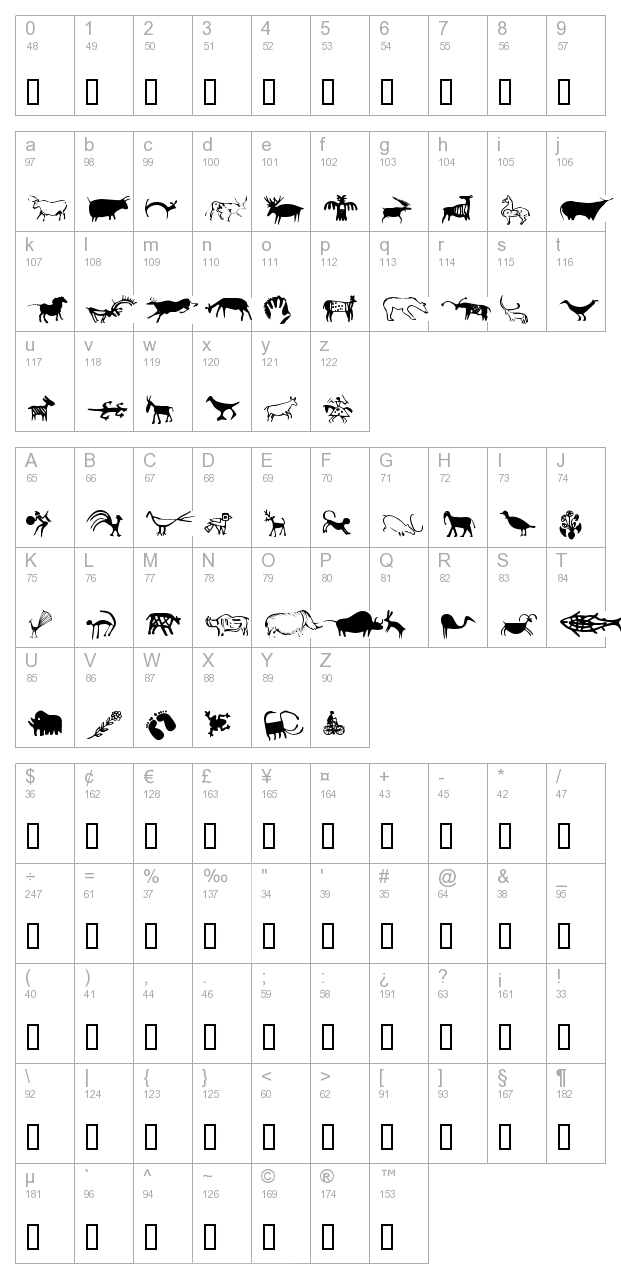 Aztec Font Styles Aztec Font Styles