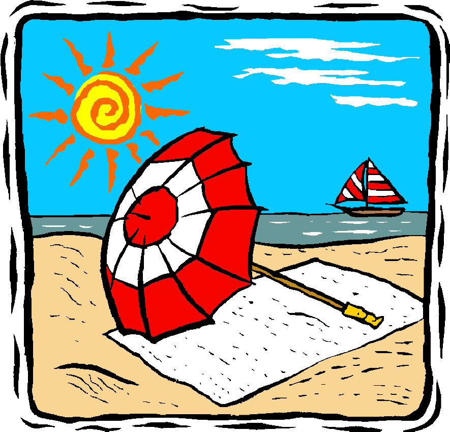 Beach Vacation Clip Art