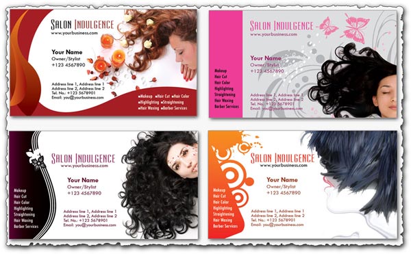 Beauty Salon Business Cards