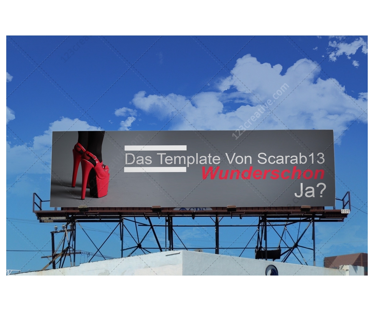 Billboard Mockup Template