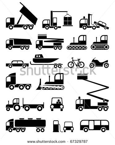 12 Black And White Vector Construction Tools Images