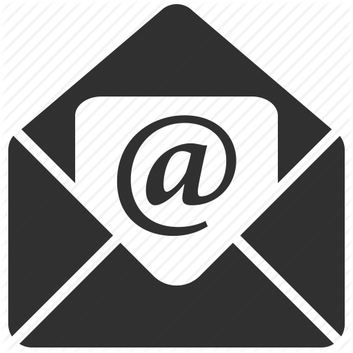 Black Email Envelope Icon Black Email Envelope Icon