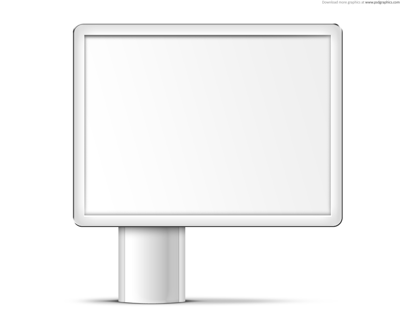 Blank Billboard Template