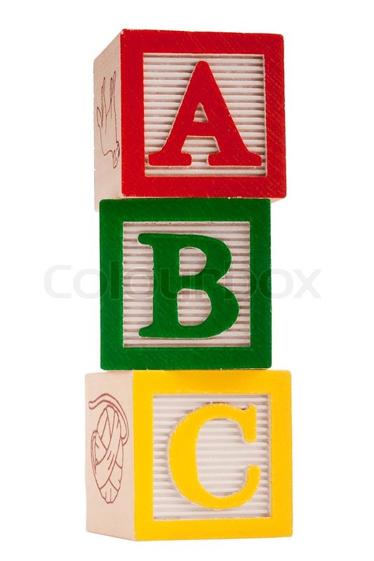 Blocks with Letters