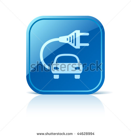 Blue Car Icon