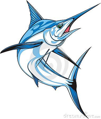 Blue Marlin Clip Art