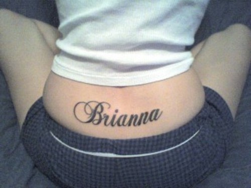 Brianna Name Tattoo