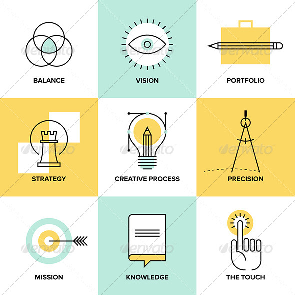 Business Process Icon Business Process Icon