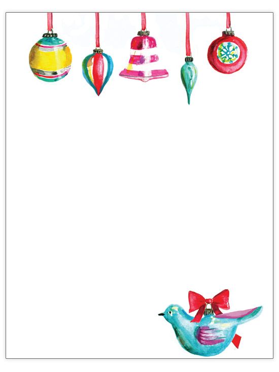 Christmas Letter Templates Free Downloads