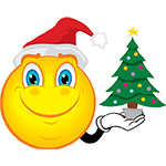 Christmas Tree Emoticon Facebook