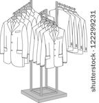 9 PSD Clothing Rack Images