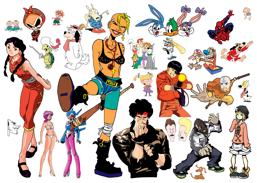 Comic Cartoon Characters