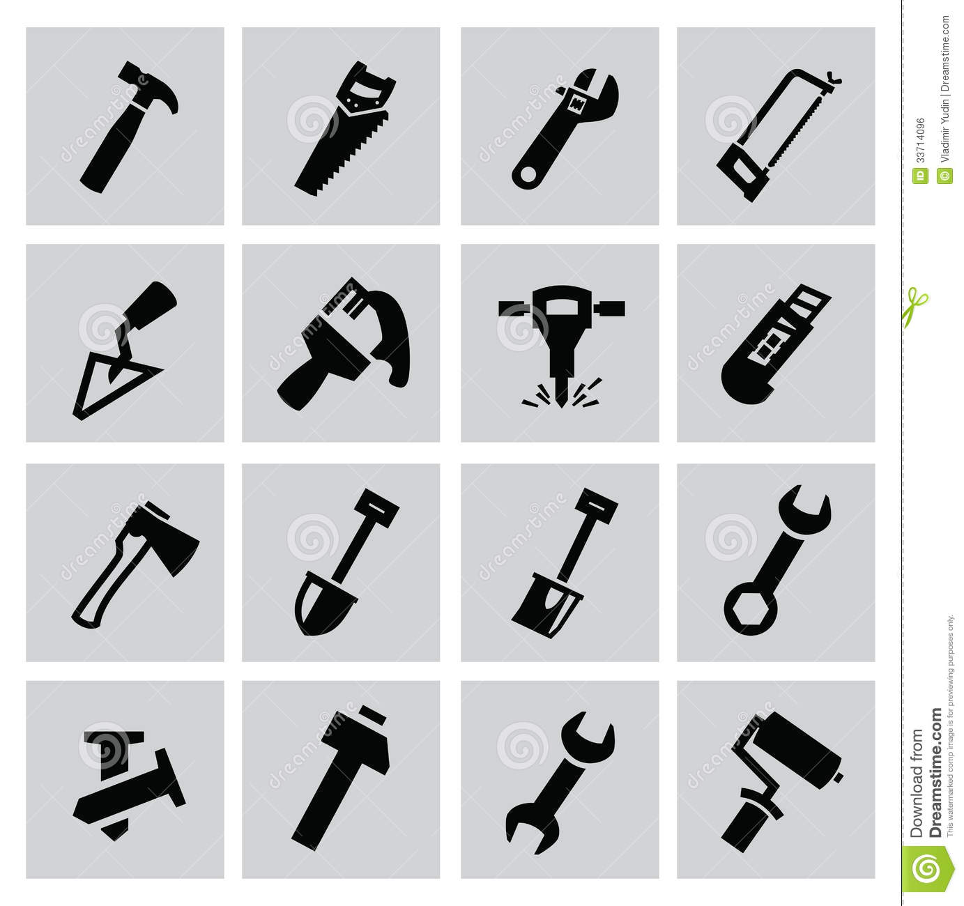 Construction Tools Vector Icons