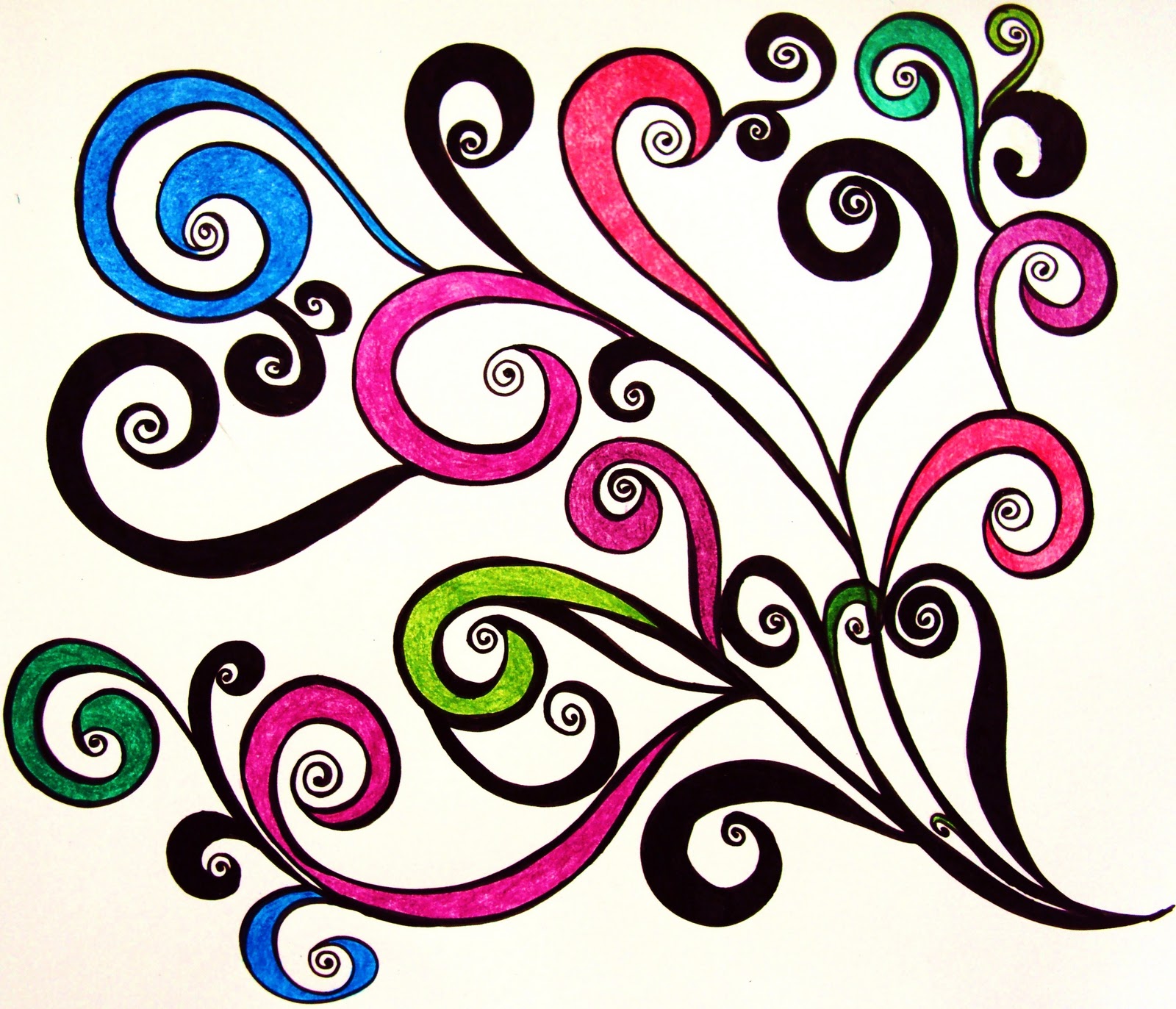 11 Cool Swirly Designs Patterns Images