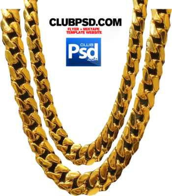 Cuban Gold Chain PSD Cuban Gold Chain PSD