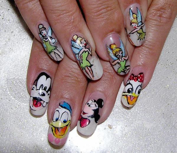 Cute Disney Nail Designs