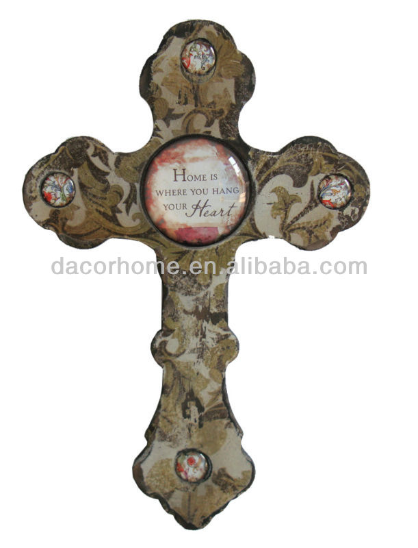 Decorative Wooden Wall Cross