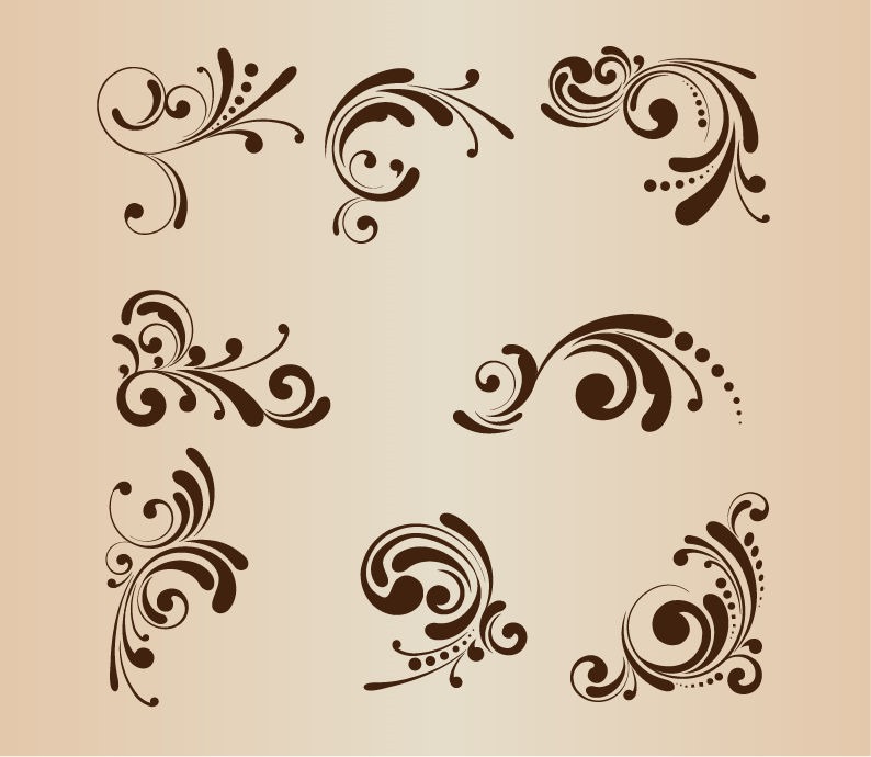 Design Floral Vector Pattern