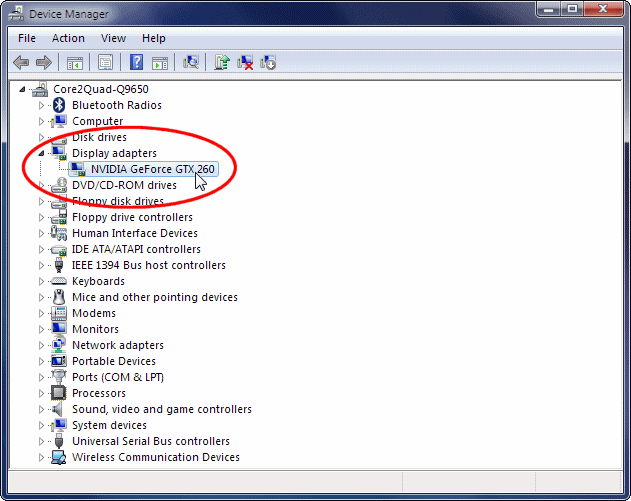 Device Manager Windows 7