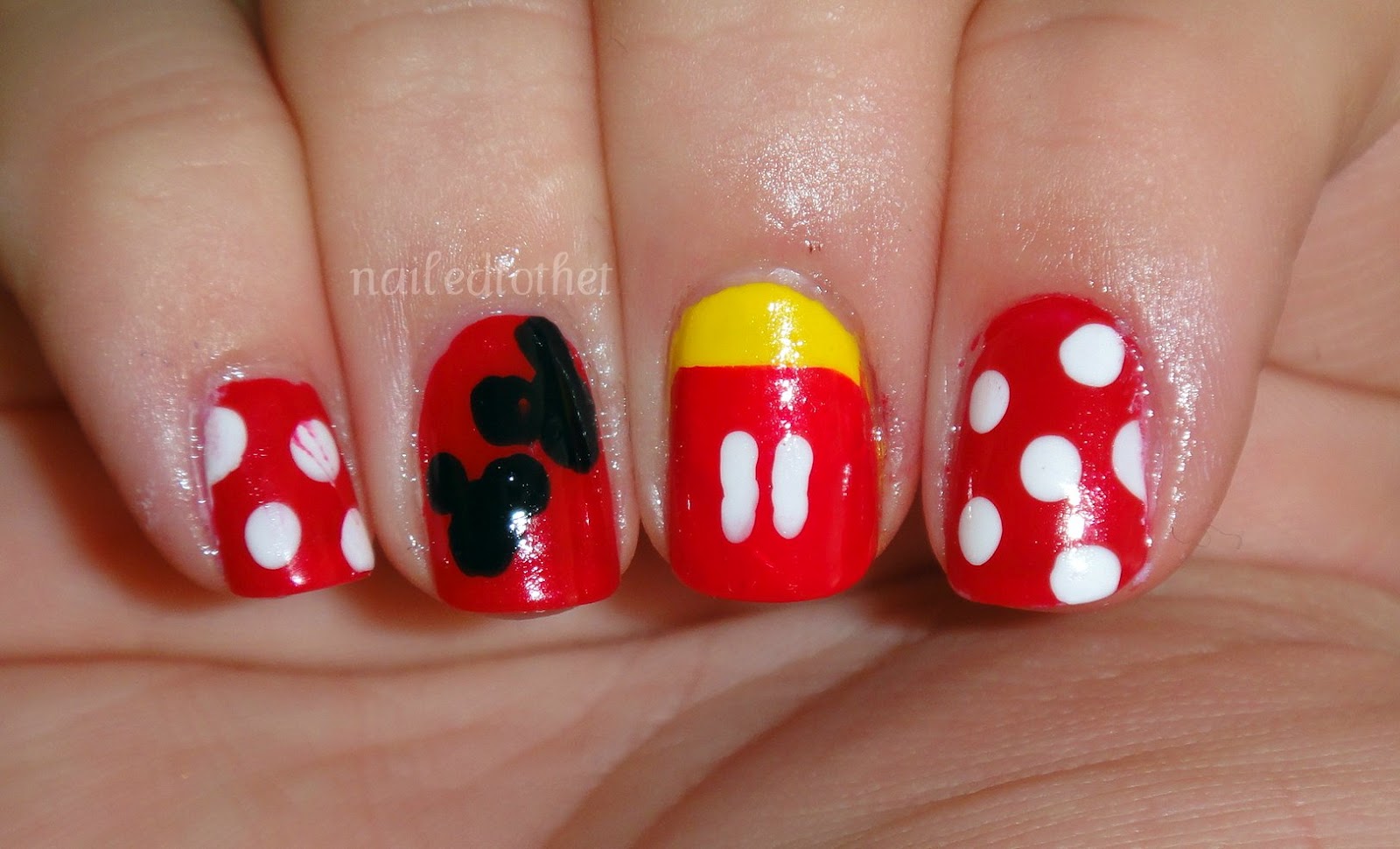 Disney Nail Art Designs