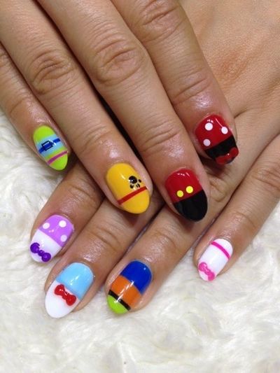 Disney Nail Art