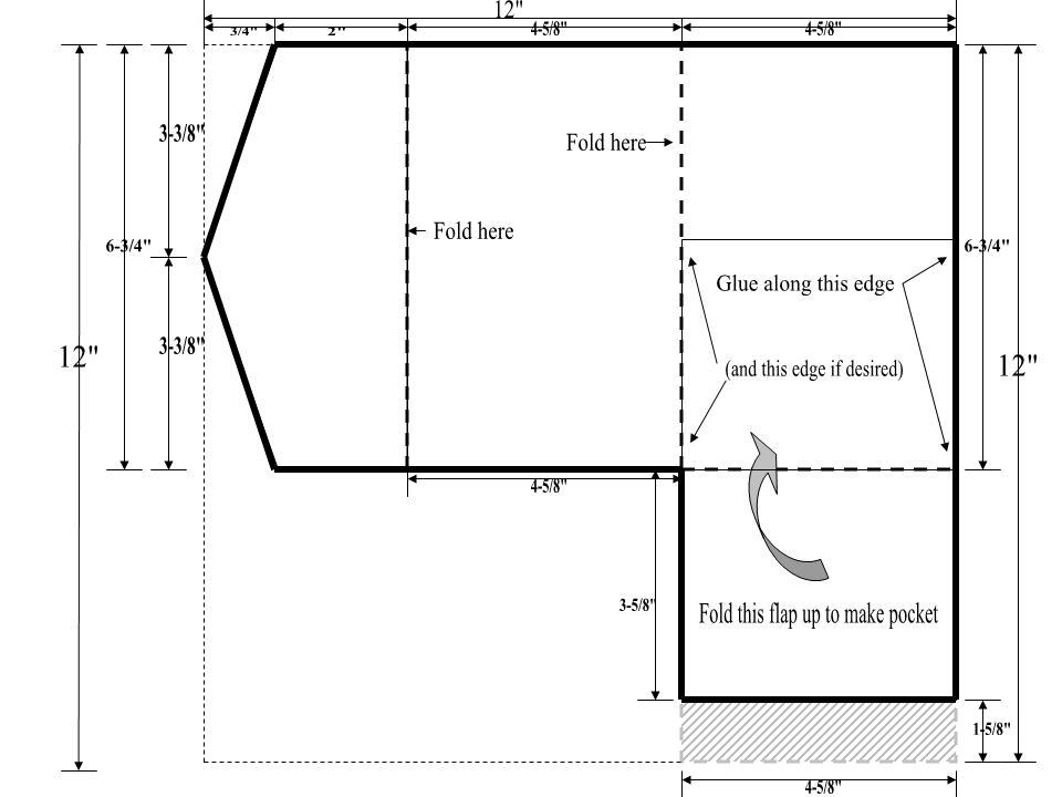 DIY Pocket Fold Wedding Invitation Template