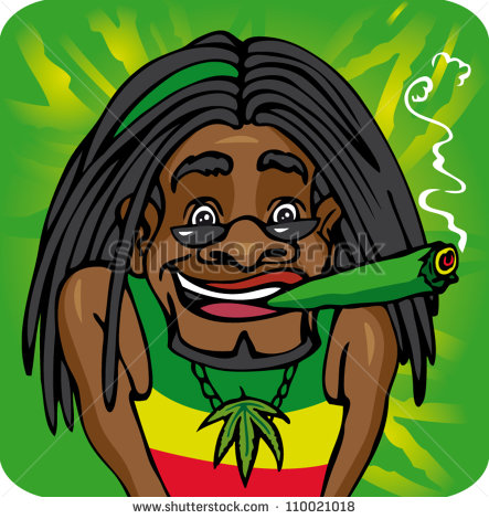 Dreadlock Rasta Cartoon